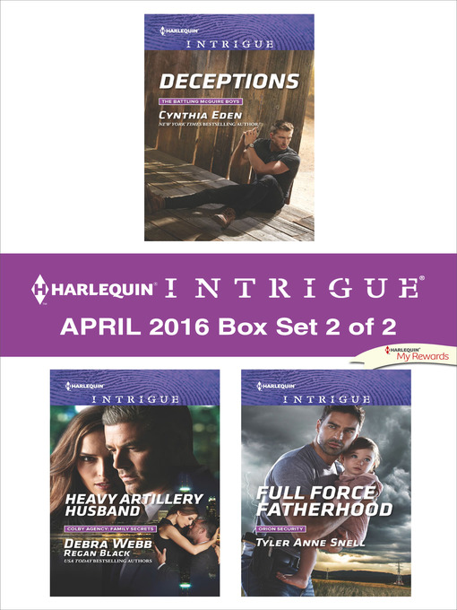 Title details for Harlequin Intrigue April 2016, Box Set 2 of 2 by Cynthia Eden - Wait list
